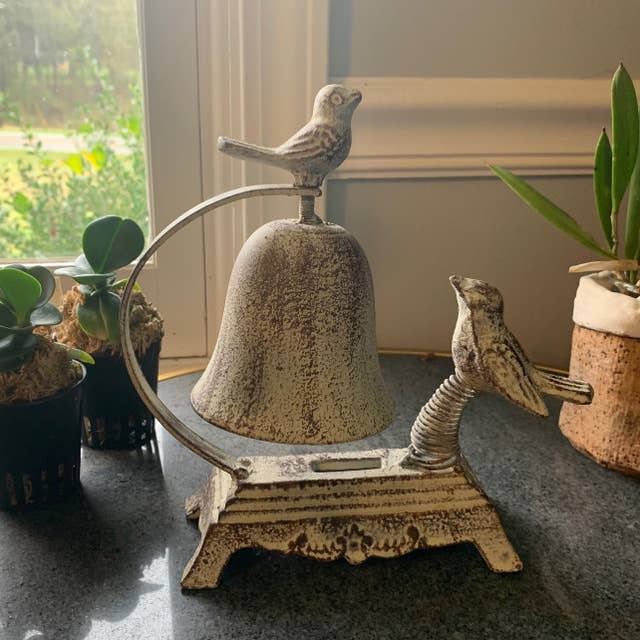 Vagabond Vintage - Wholesale Decorative Tabletop Object - Cast Iron Bird Bell