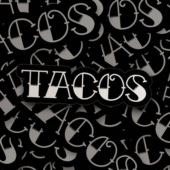 Taco Gear - Wholesale Sticker - TACOS (Original) Sticker