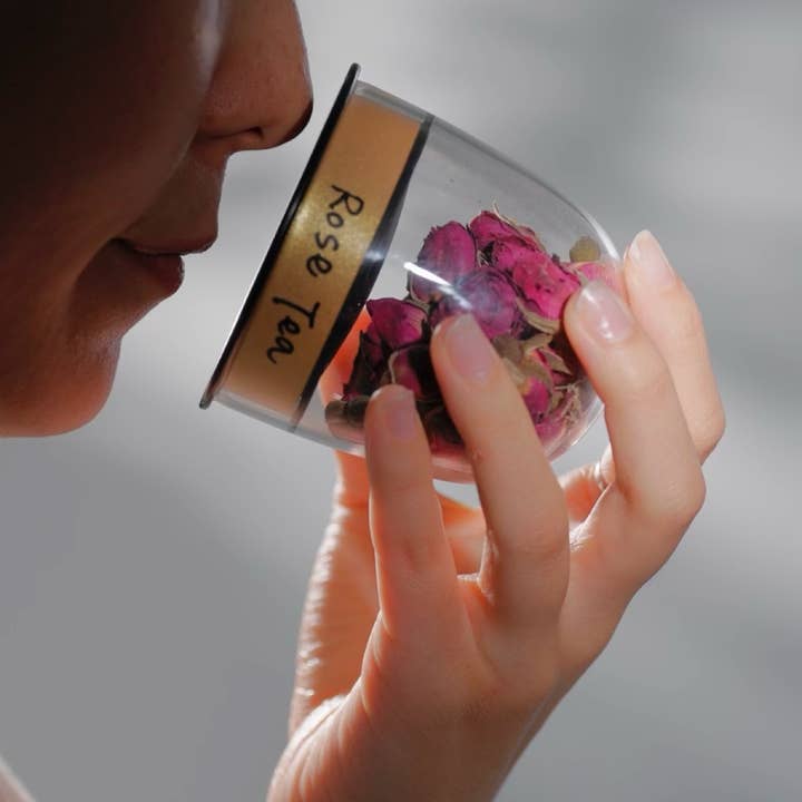 01living Ltd - Wholesale Retailer Display - Food & Drink - Tea Aroma Smell Cup - Loose Leaf Tea Display 2