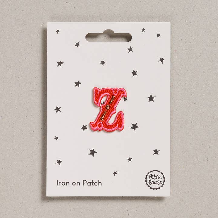 Iron on Patch Circus Font - Letter Z for wholesale by Petra Boase Ltd (US Duties Paid)