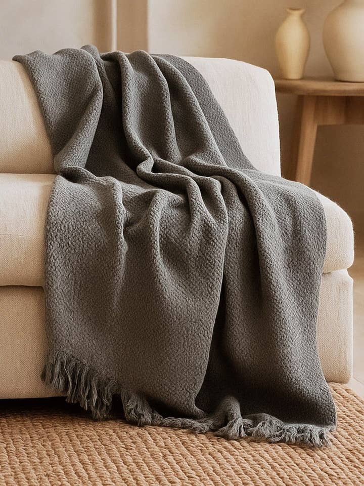 Blissful Bamboo Throw for wholesale by Anaya Home