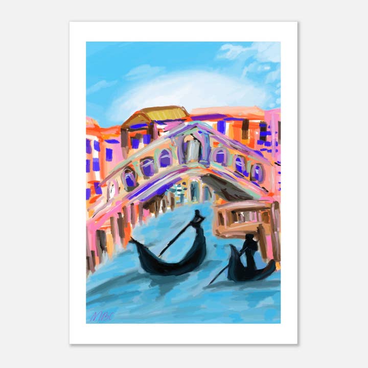 'When in Venice' for wholesale by Mabel Pamela Art