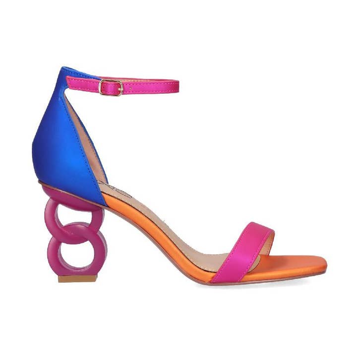 Sandalia Lilian 055 - Blue Fuxia por atacado de Exé shoes