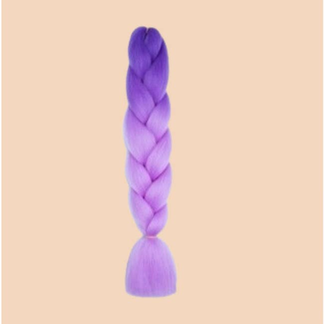 Tangled Hair Care - Wholesale Hair Extensions - Synthetic Braiding Hair - Purple Ombre