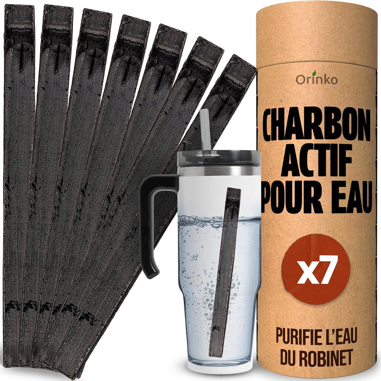 Orinko - Wholesale Water Filter - Binchotan Bio 7x | Takesumi Bamboo Activated Charcoal0