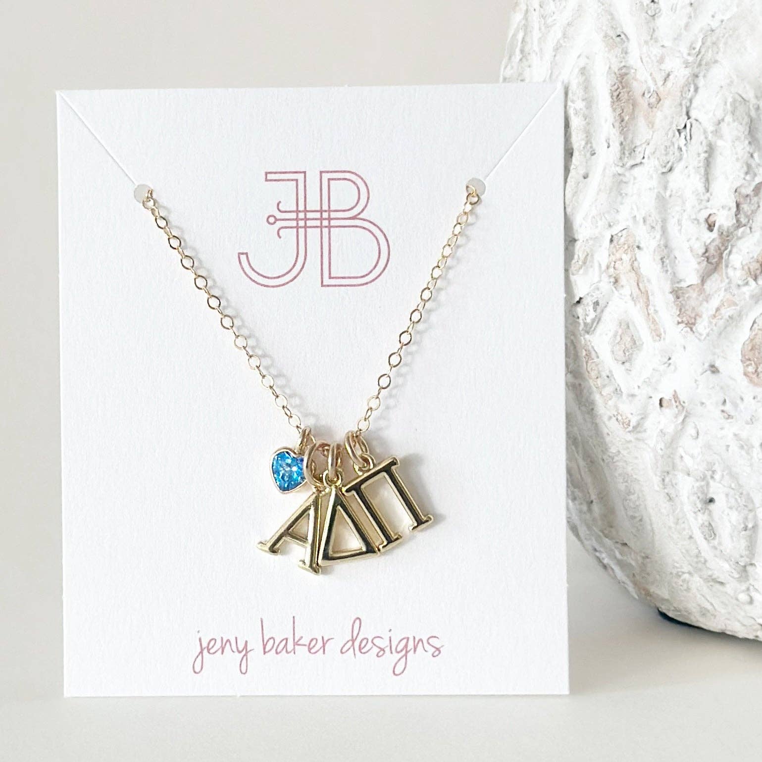 Jeny Baker Designs - Wholesale Pendant/Charm Necklace - Sorority Love Necklace4