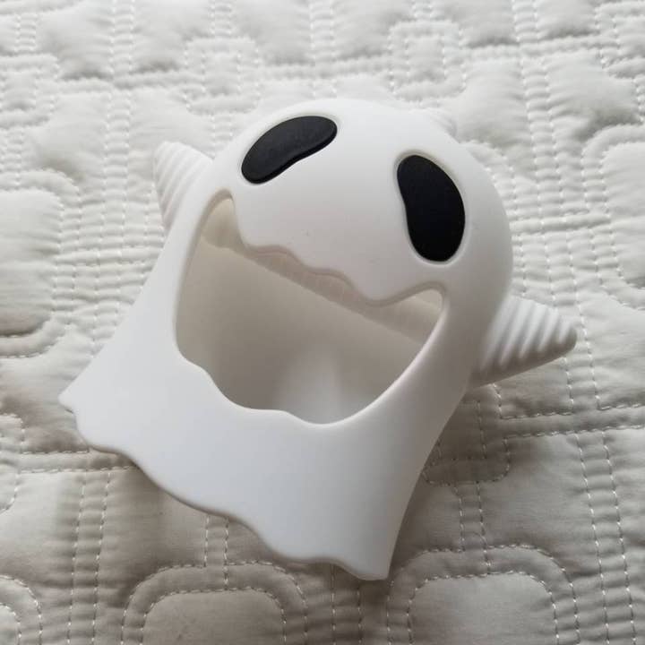 D & C TOYS - Wholesale Teething Mitten - Baby - Halloween White Ghost Mitten Teether