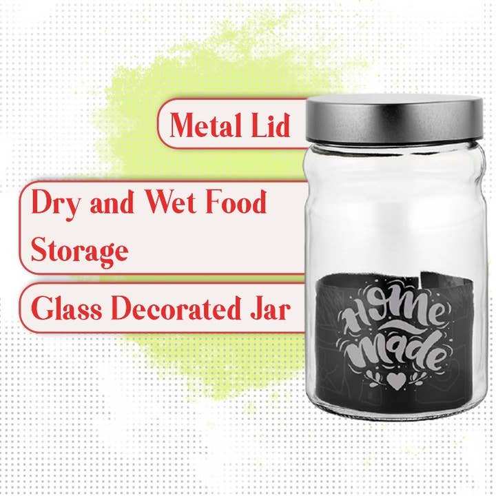 Hakan - Wholesale Jar - Mason Jars Wide Mouth with Airtight Lids, 30.5 oz, 1 Pc1