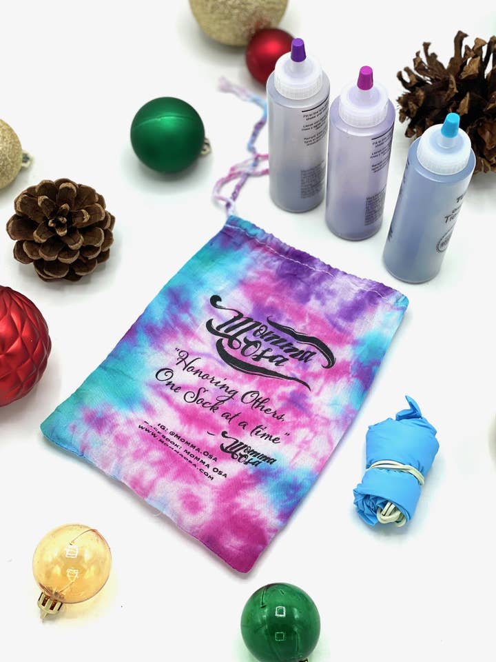 Mini Tie Dye Kit - Sunset for wholesale by Momma Osa