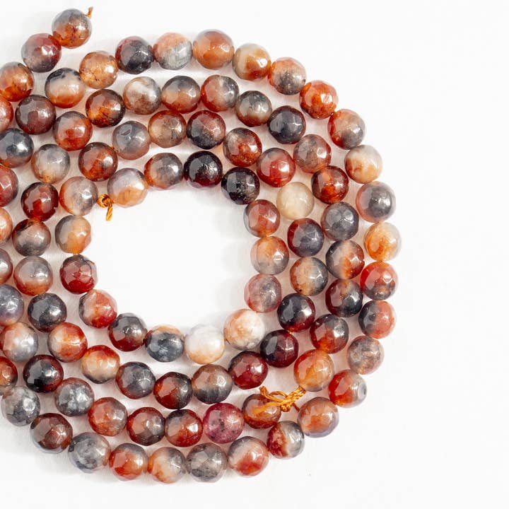 Soothing Crystals Beads - Wholesale Beads - Dyed Faceted | Fire Agate | Gemstone Beads | Crystal Beads2