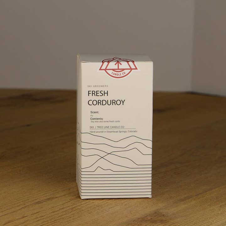 Tree Line Candle Co - Wholesale Jar/Filled Candle - Fresh Corduroy