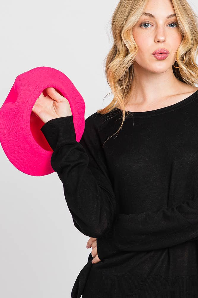 Hana – wholesale Beret – Women's – Stretchy Solid Color Beret39