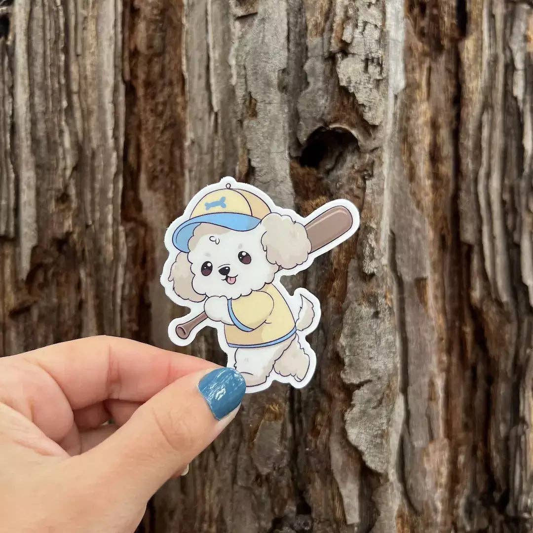 Stick With Finn - Wholesale Phone & Laptop Stickers - Baseball Slugger Finn Sticker1