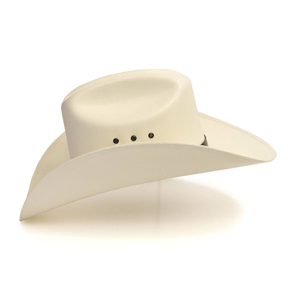 Western Express - Vendita all'ingrosso Cappello da cowboy - Unisex - Cappello da cowboy occidentale in paglia con fascia con concho d'argento4