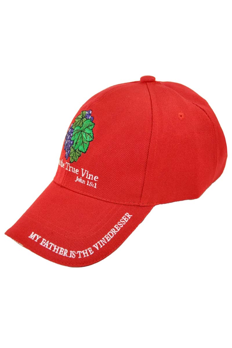 Cap Zone - Wholesale Baseball Cap - Men's - The True Vine Acrylic Velcro Back Baseball Cap2