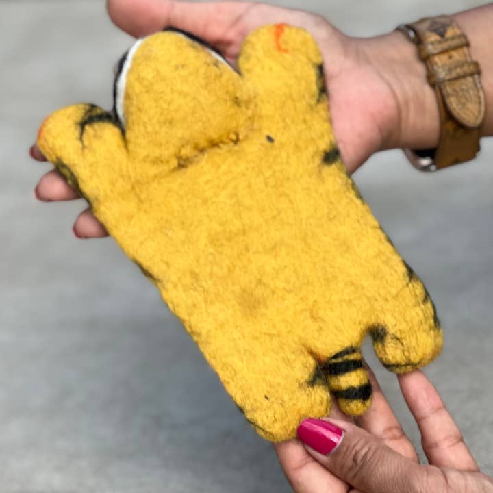 Lungta Imports - Wholesale Coasters - Fair Trade Animal Felt Ball Tea Coasters, Cup Mug Coasters10