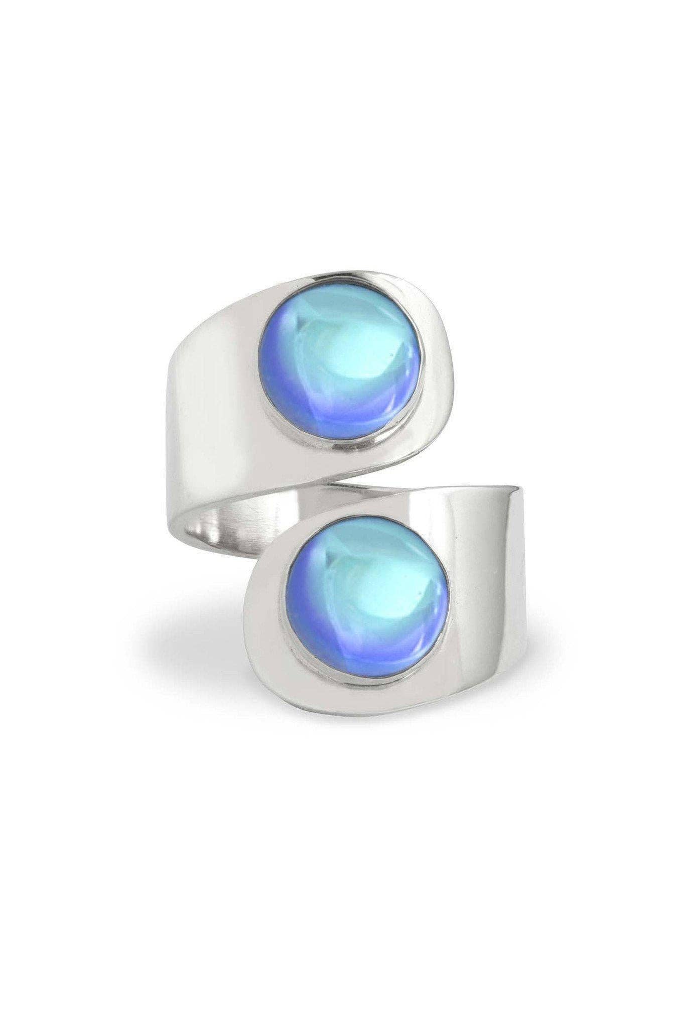 LeightWorks - Vendita all'ingrosso Anelli cocktail/statement - Anello Doppio Cerchio0