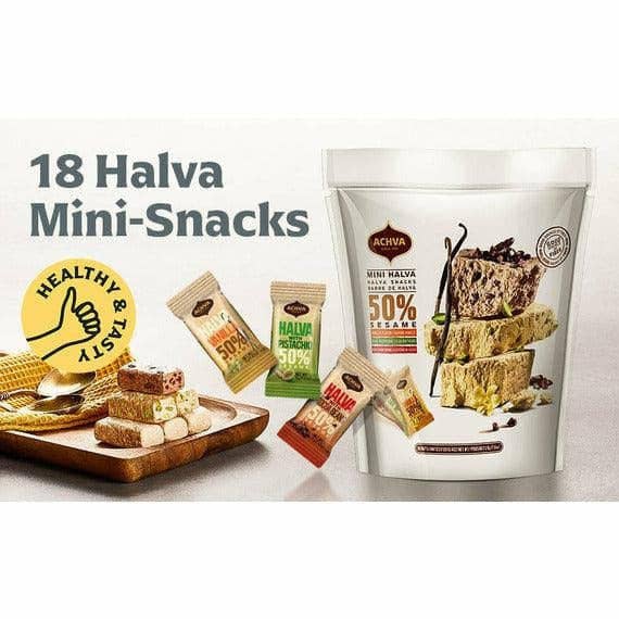 Galil Brands - Venta al por mayor Tarta - Mini bolsa de snack de halva | Halva | 215 g3