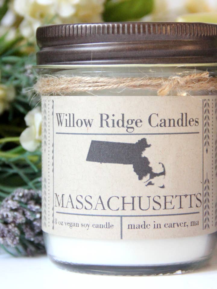 Massachusetts for wholesale by Willow Ridge Candles