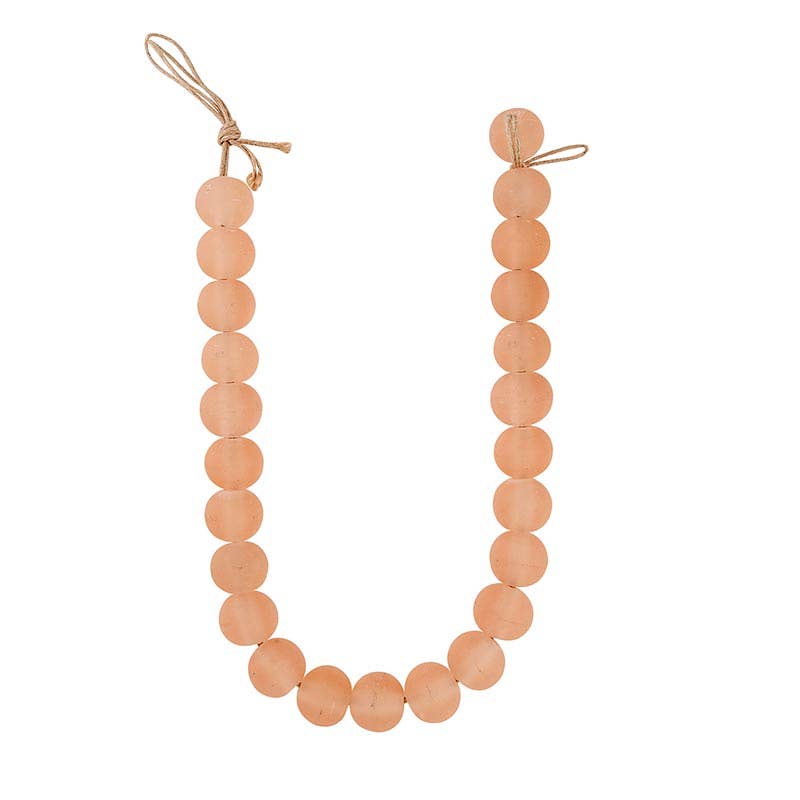 47th & Main (Creative Brands) - Wholesale Decorative Tabletop Object - Decor Beads - Pink Glass1