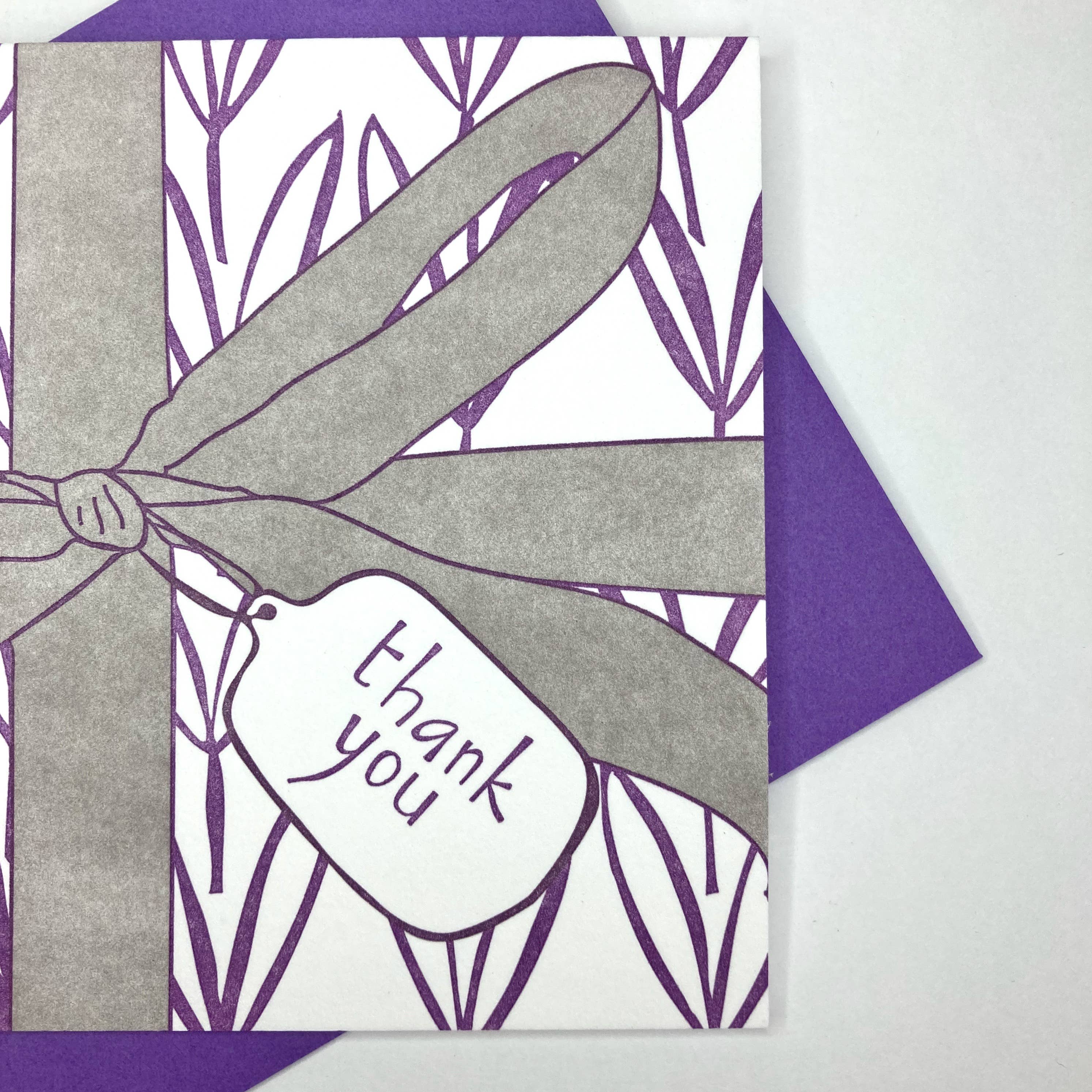 May Day Studio – postal de agradecimento por atacado – Cartão de impressão tipográfica de agradecimento1