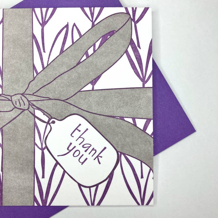 May Day Studio – postal de agradecimento por atacado – Cartão de impressão tipográfica de agradecimento1