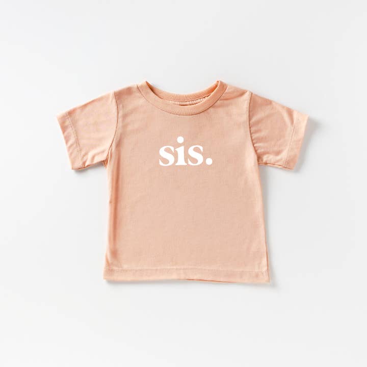 SBG Co. - Wholesale Screen Printed T-Shirt - Kids - sis - baby/toddler tee1