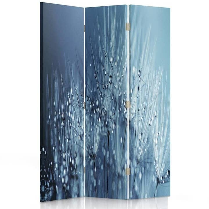 Rumsavdelare, luftfläkt i blått, 3-del för wholesale av Motivartdesign