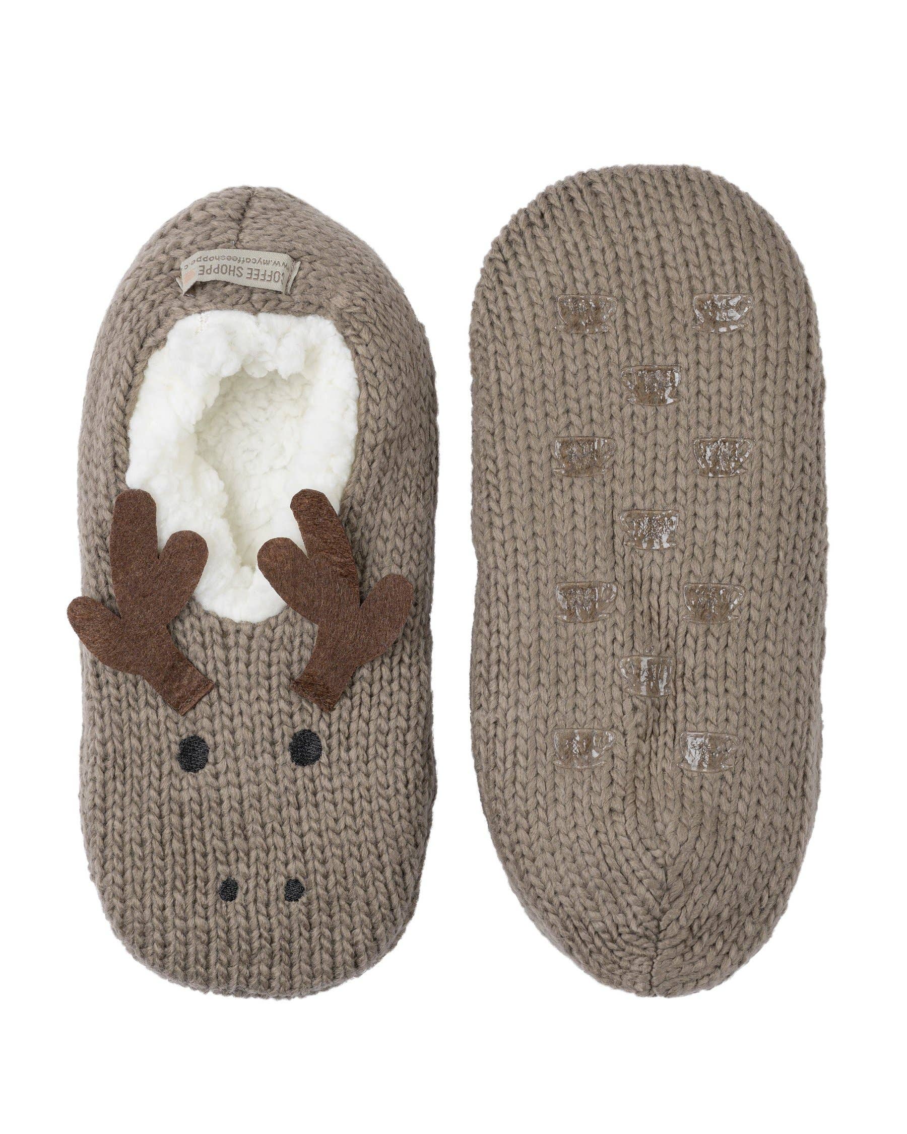 LATTELOVE - Wholesale Slippers - Women's - Plush Critter Ankle Slipper9