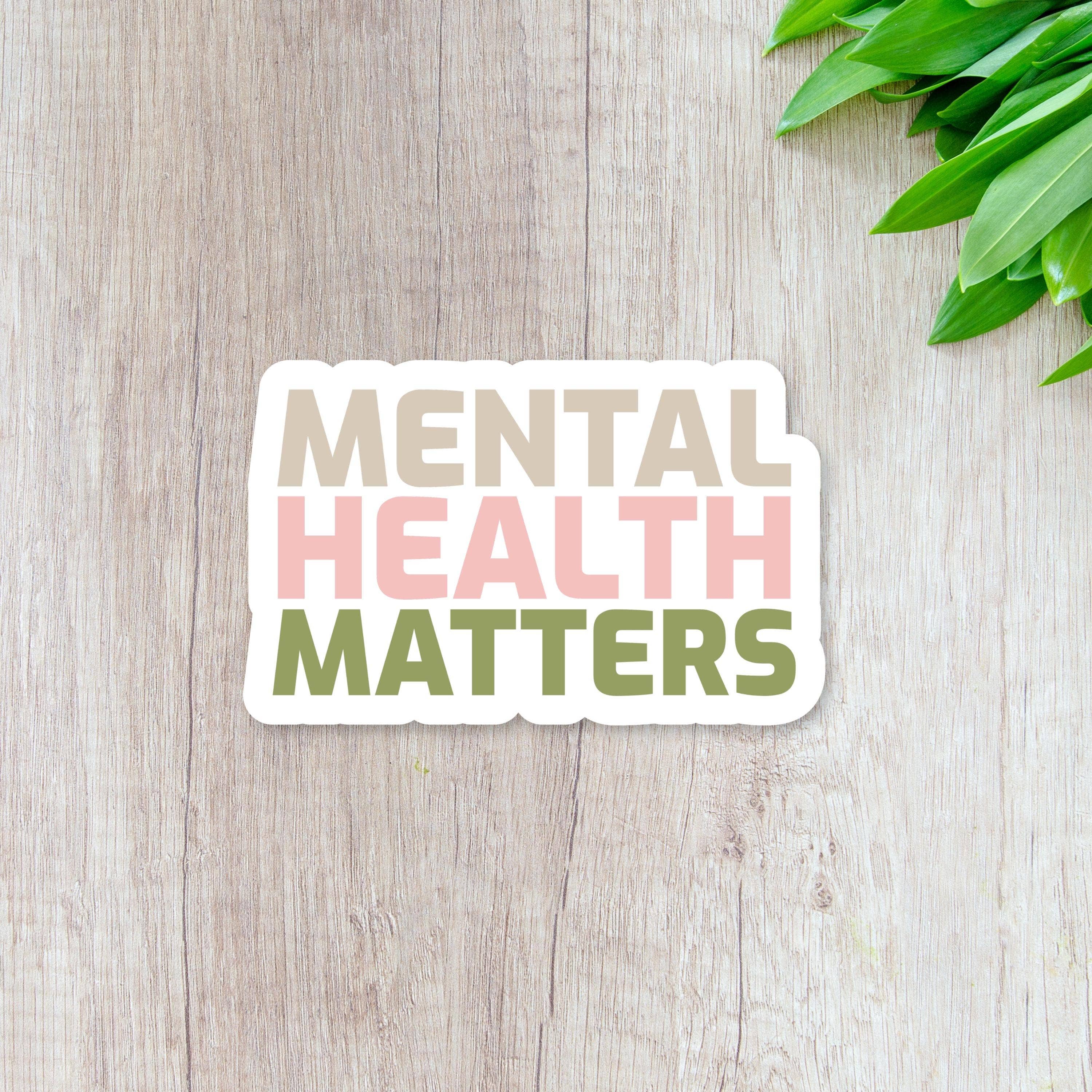 Stormy Vision - Wholesale Sticker - Cute Mental Health Matters Inspirational Pastel Sticker 2