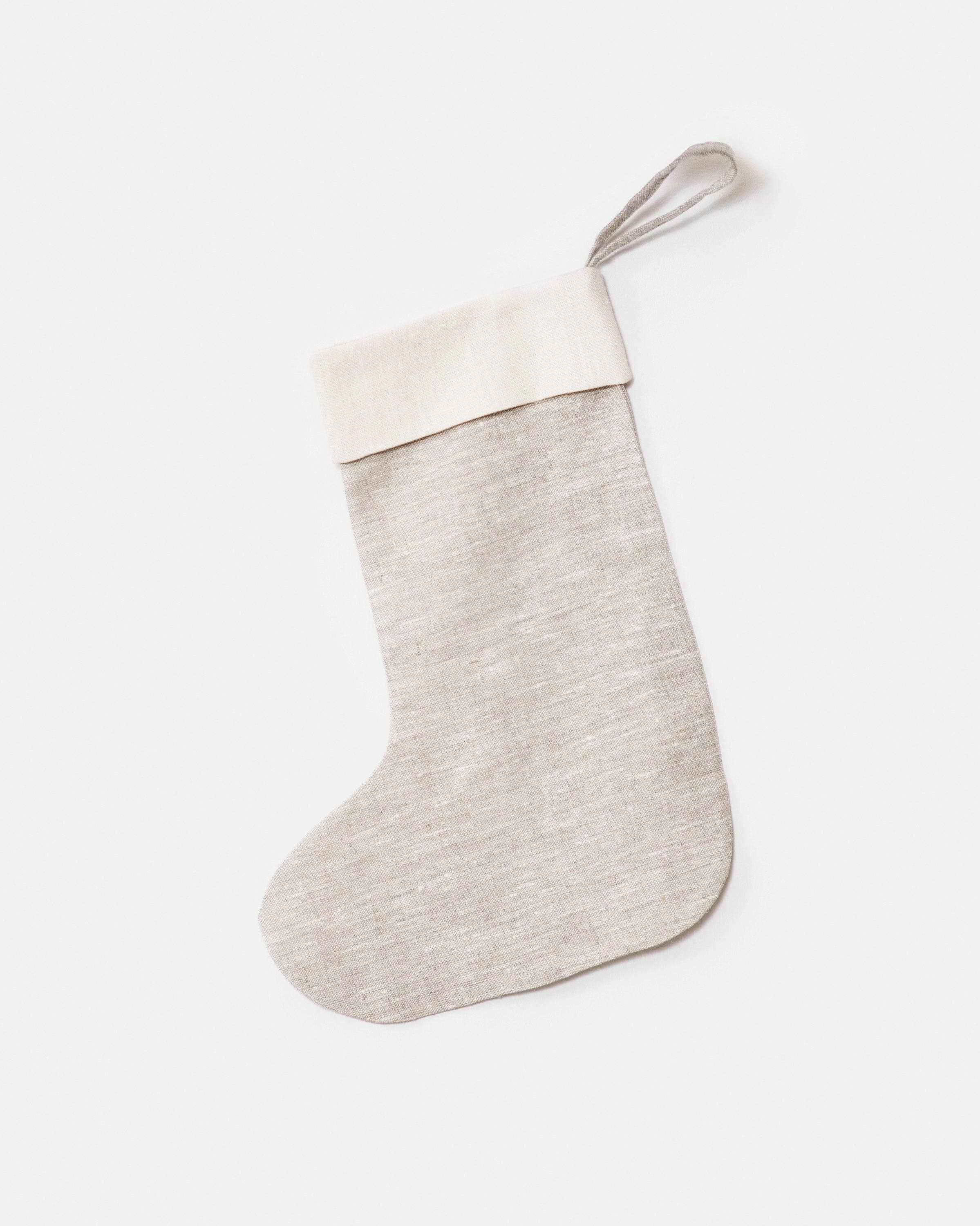 LinenQ – wholesale Holiday Stocking – Linen christmas stockings 6
