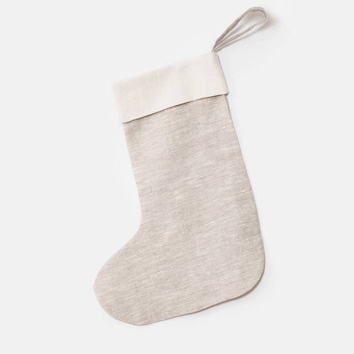 LinenQ – wholesale Holiday Stocking – Linen christmas stockings 6