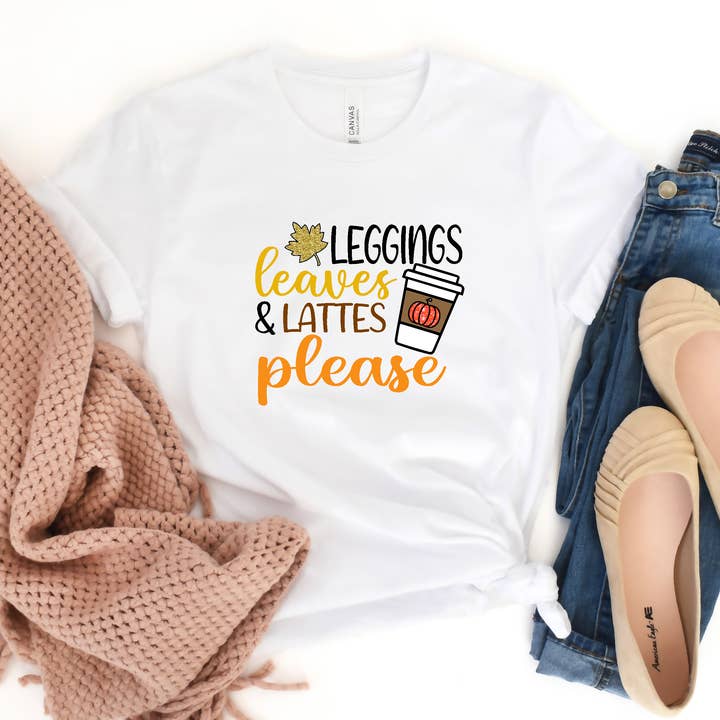 Fall Leggings and Lattes for wholesale by Rae Luxe