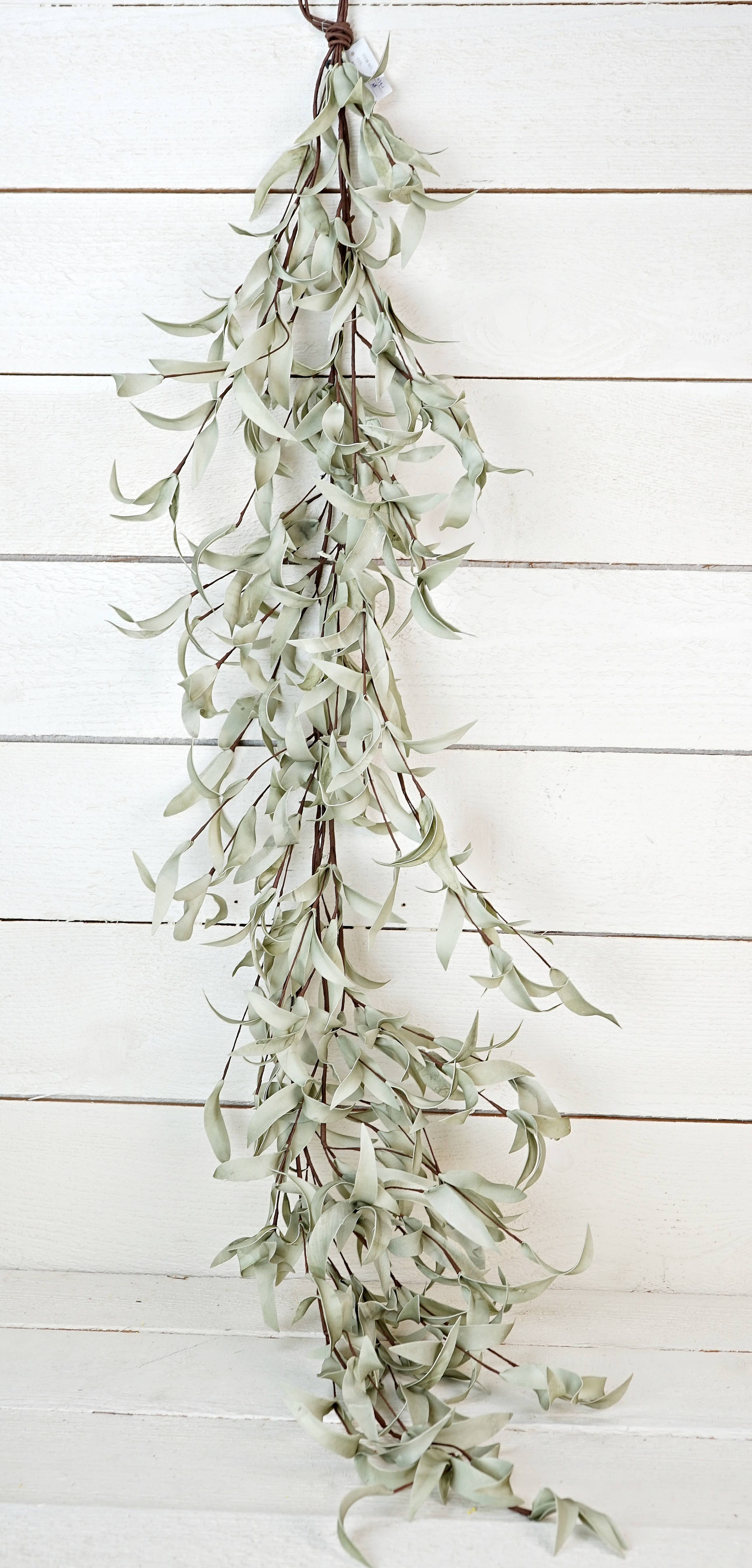 Impressive Enterprises, Inc. - Wholesale Bunting/Garland - ISB72661- 4.5ft Flocked Herb Leaves Garland1