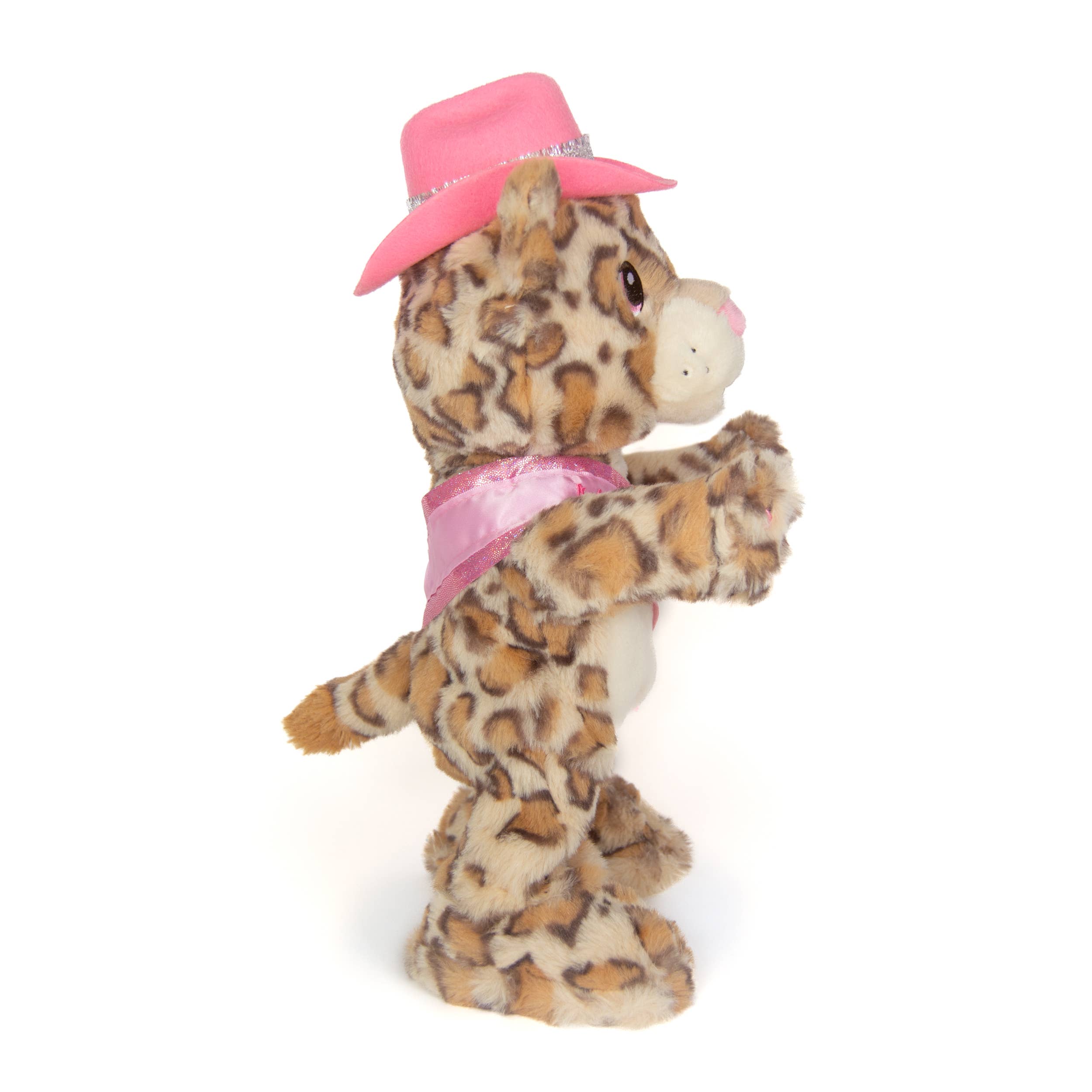 Cuddle Barn, Inc. - Wholesale Stuffed/Plush Toy - Kids & Baby - Girl's Night Gina (Animated Dancing Pink Leopard Plush Toy)4
