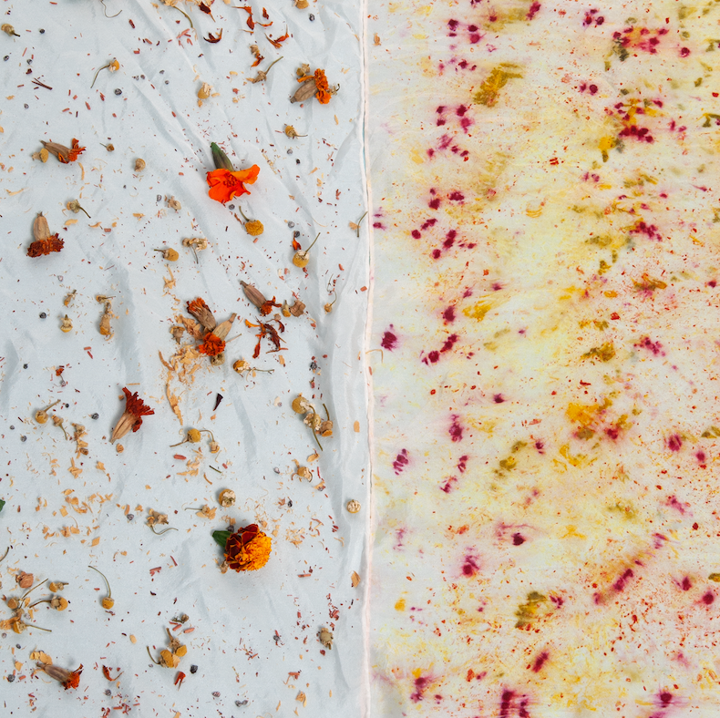 Laila Textiles - Wholesale Doe-het-zelf-knutselset - DIY Natural Dye zijden sjaalset1