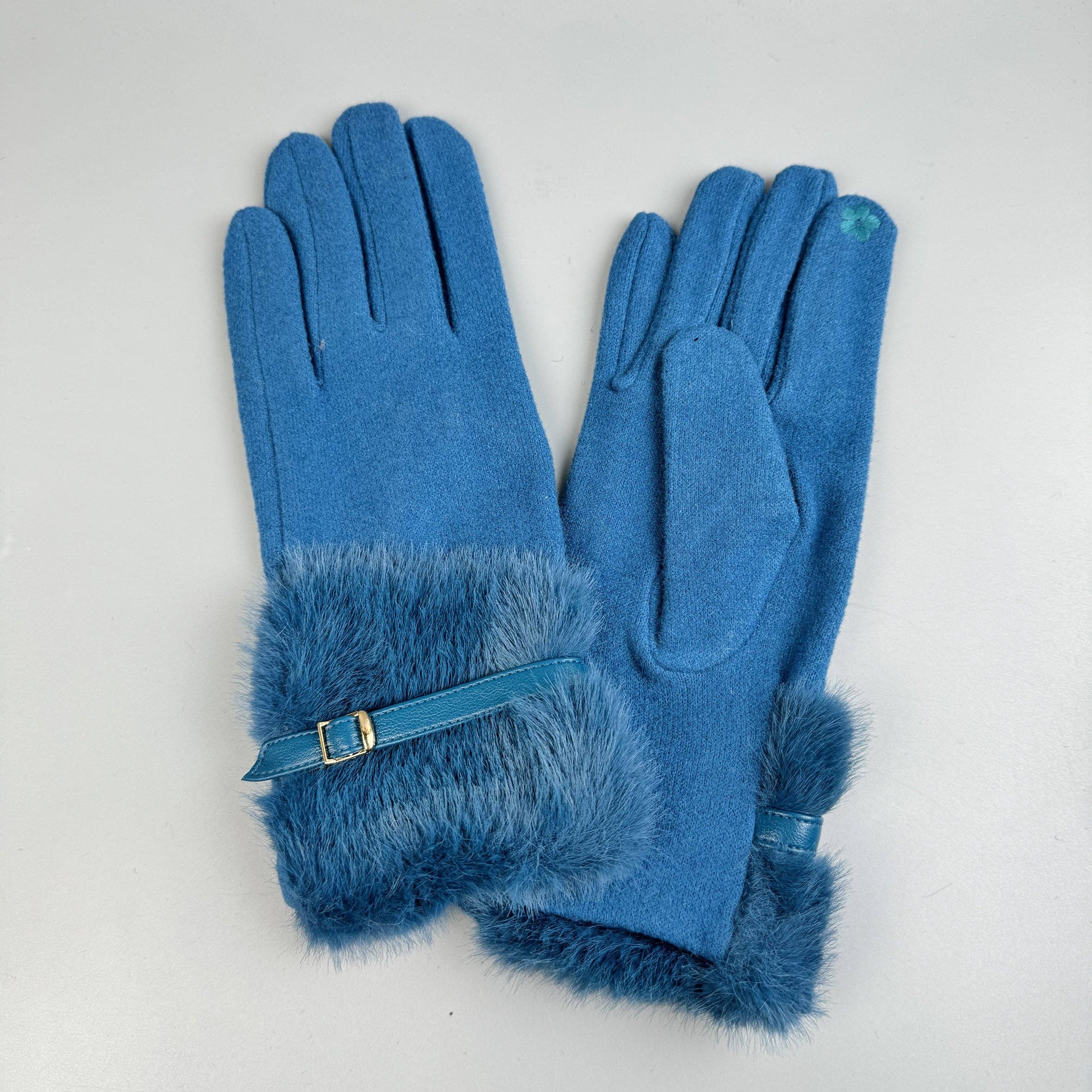 Ole - Vente Gants – femme - Gants à écran tactile en fausse fourrure16