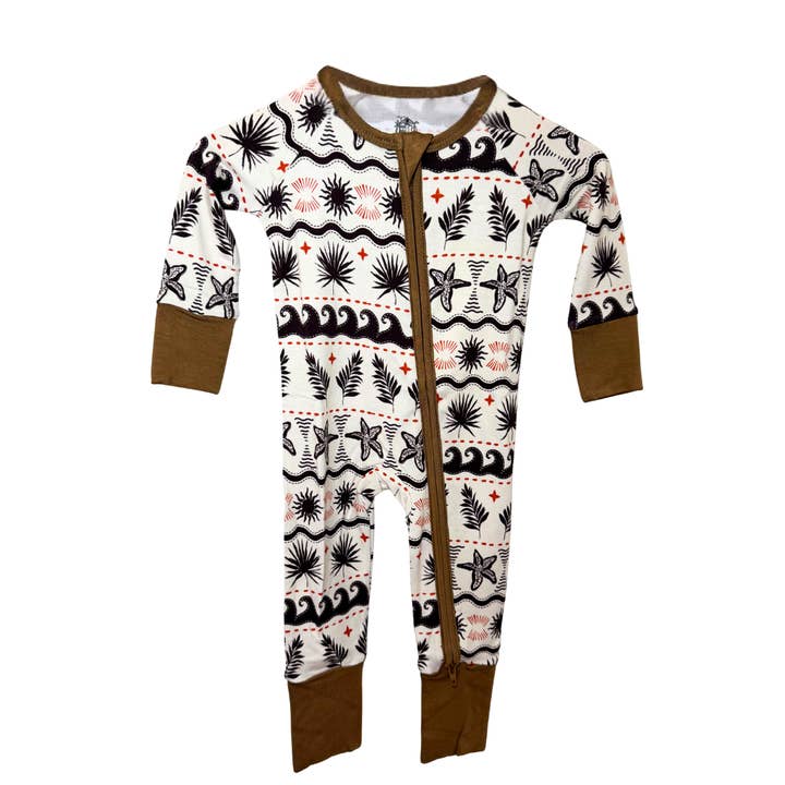 Eazy Living Baby Co - Wholesale Sleepsuit - Baby - Island Vibes Bamboo Sleeper1