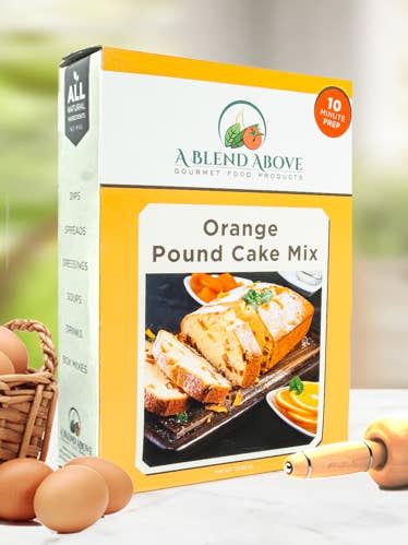 Orange Pound Cake Mix for wholesale by A Blend Above