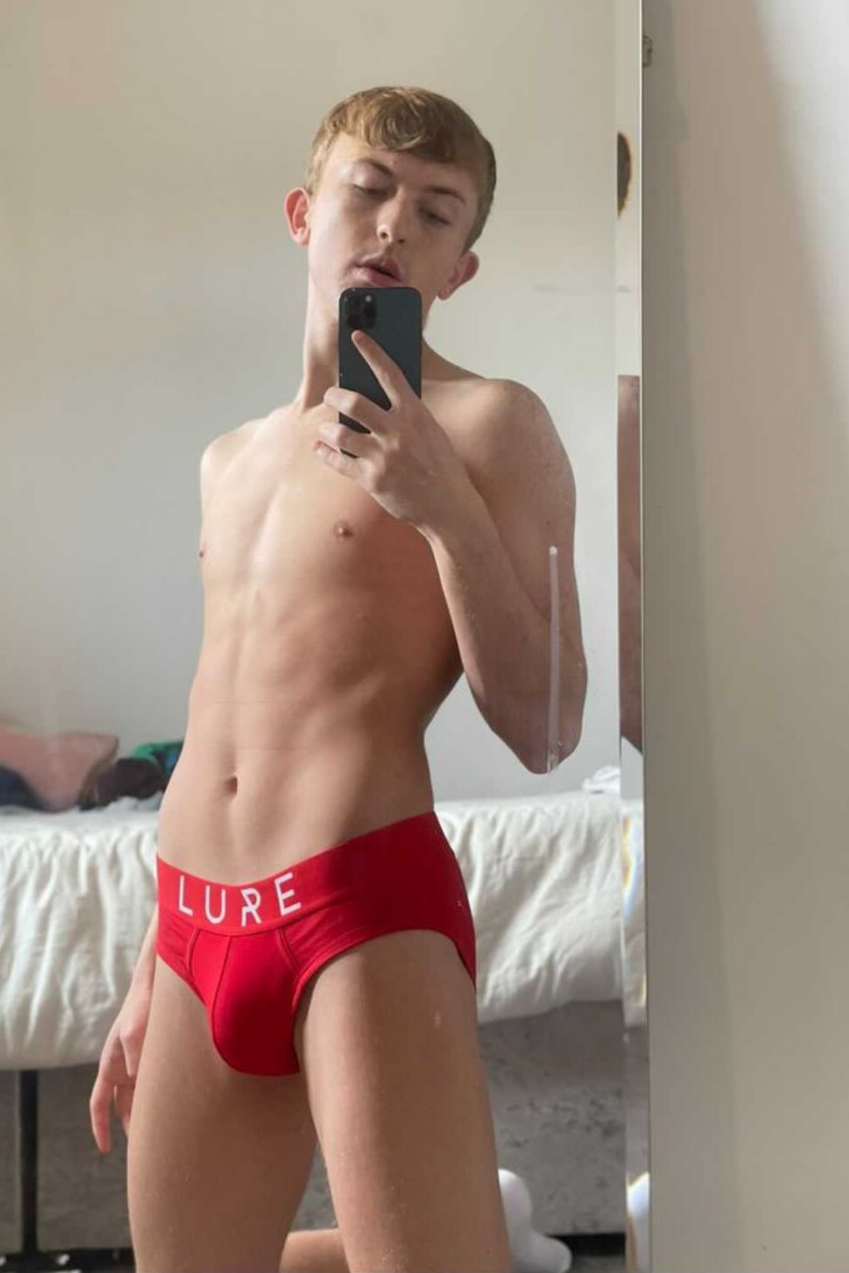 Lure Menswear LTD - Wholesale Underwear - Men's - Lure Red Brief1