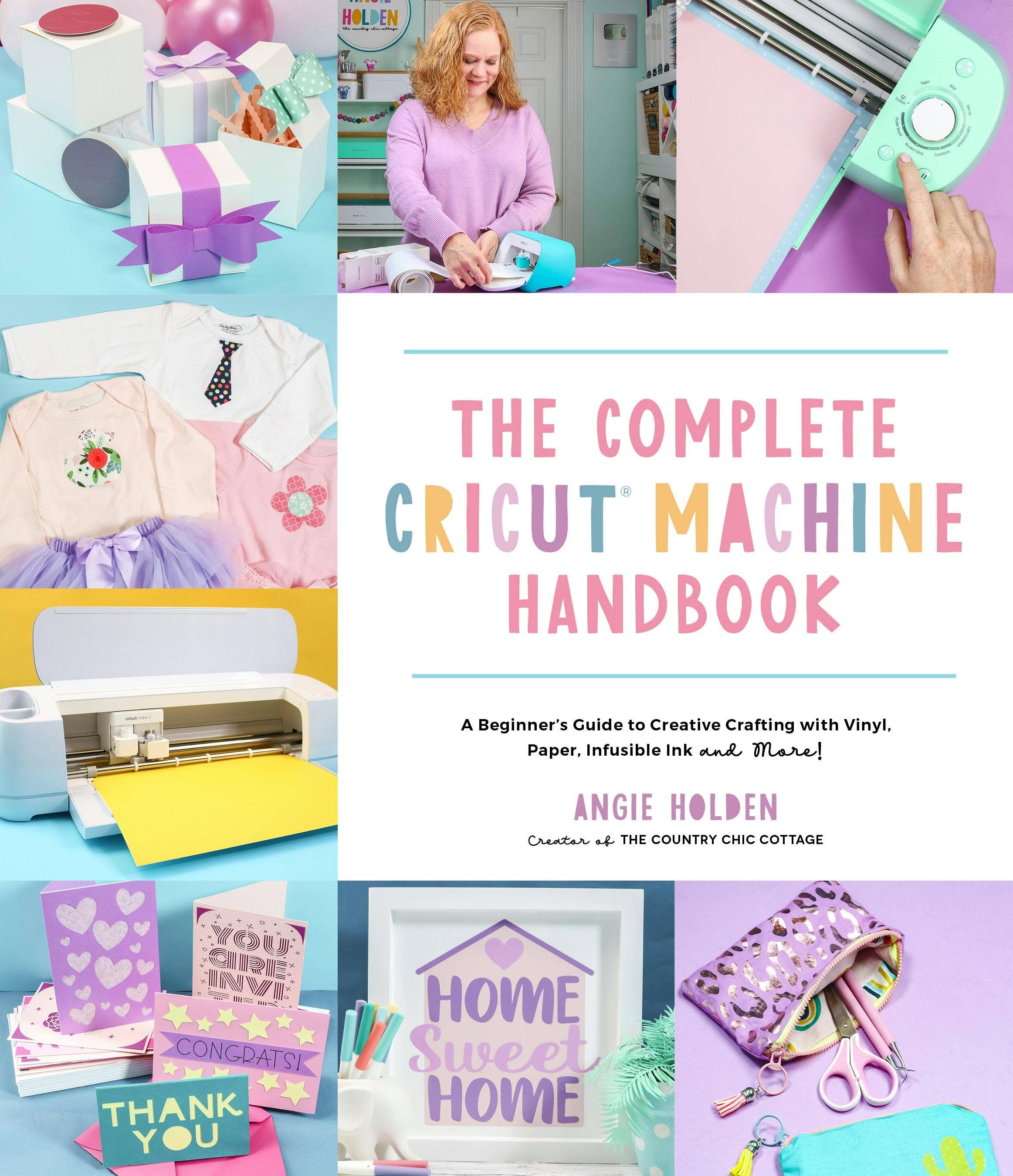Macmillan Publishers - Wholesale Crafts, Hobbies & DIY - Cricut Machine Handbook: Guide To Crafting With Vinyl & More0