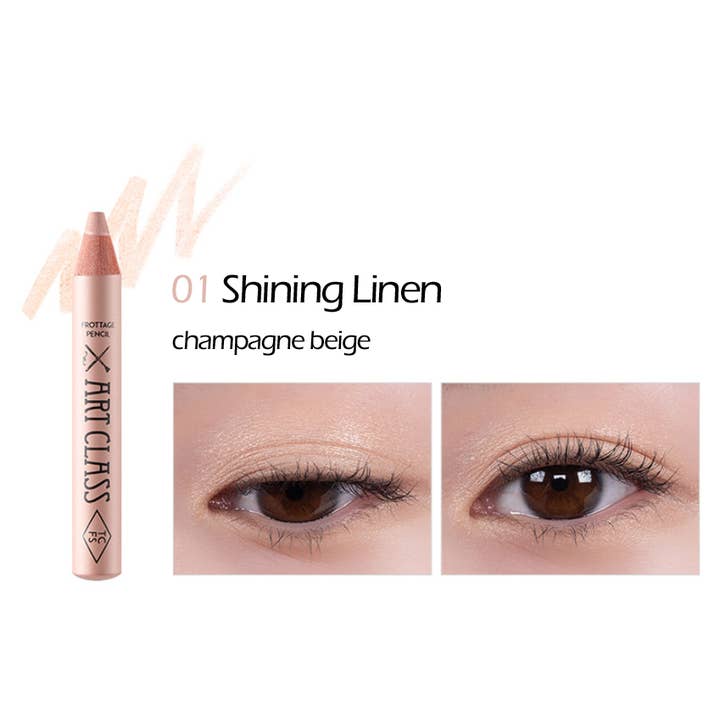 Shining Linen TOO COOL FOR SCHOOL Art Class Frottage Eyeshadow Pencil for wholesale on Faire