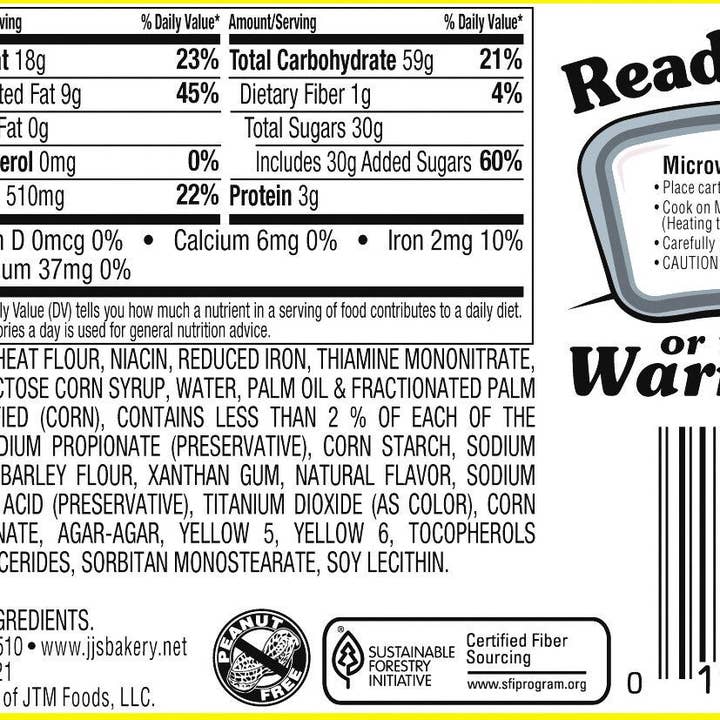 Shop The King - Wholesale Pie - JJ's Bakery Lightly Glazed Snack Pies 4oz (Lemon)
