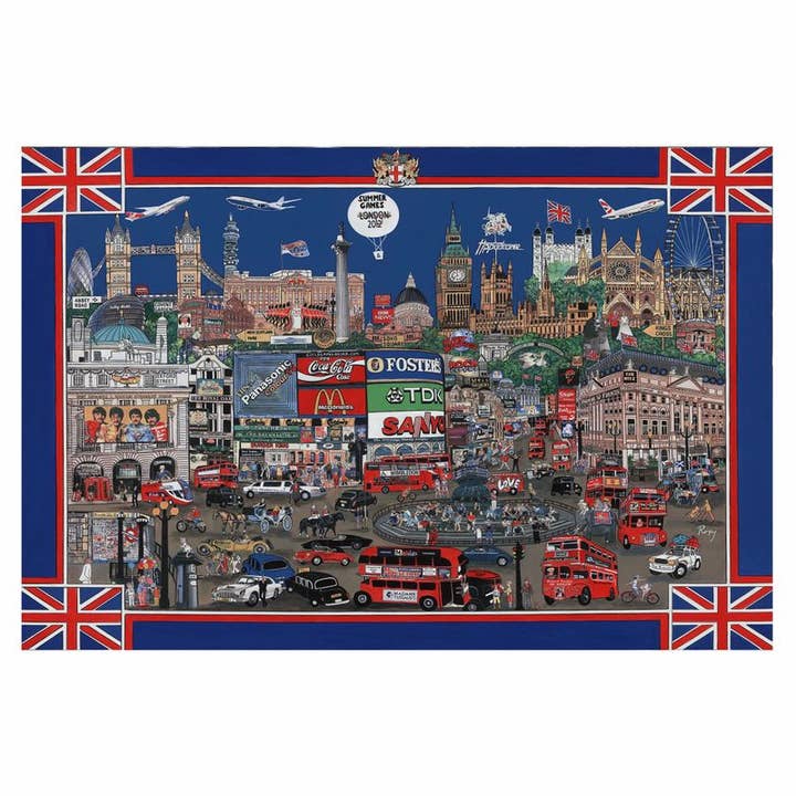 Puzzle Londres 1000 pièces pour la vente par Wuundentoy