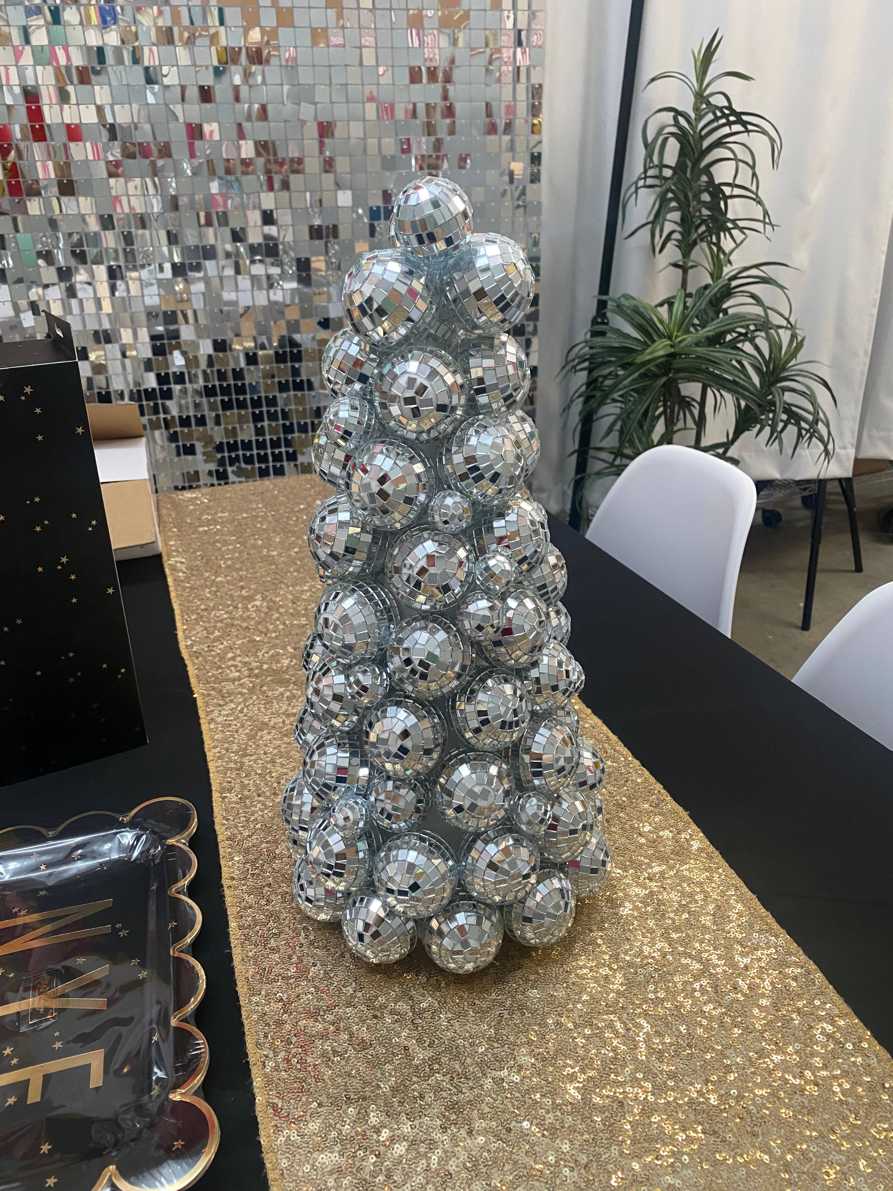 OhMy! Creative - Wholesale Christmas Decoration - Lux Disco Ball Tree3