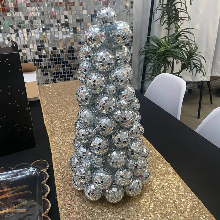 OhMy! Creative - Wholesale Christmas Decoration - Lux Disco Ball Tree3