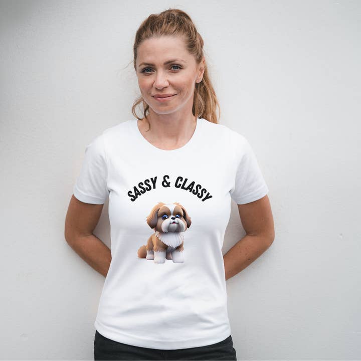 Freches und edles Shih Tzu T-Shirt für den Großhandel von FunnyNikko