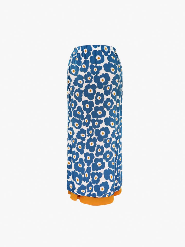 Nederdel blomst blå Blå Valmue for engroshandel hos Quelton