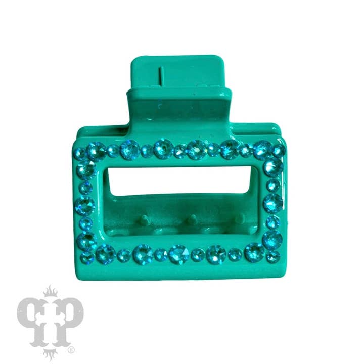 Pink Panache Brands - Wholesale Hair Clip - Women's - Rectangle rhinestone hair clip2