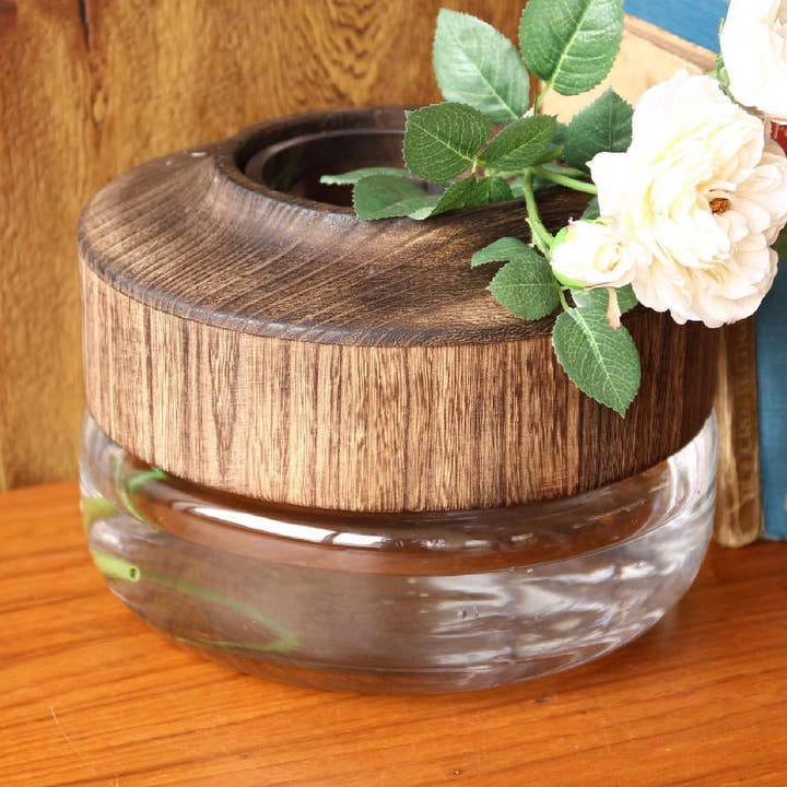 Metropolitan Flower Vase Low for wholesale by Time Concept